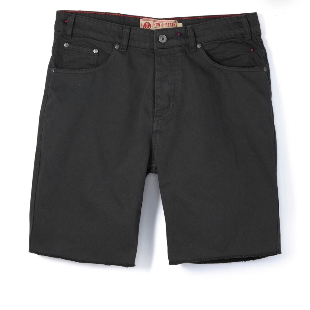 Iron & Resin Hector Denim Short Black